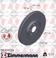 ZIMMERMANN 150.2977.20 Bremsscheibe Vorne Links für BMW X1 (F48) X2 (F39) 360mm