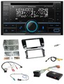 Kenwood CD 2DIN DAB USB Lenkrad Bluetooth Autoradio für Seat Ibiza 08-15 klavier