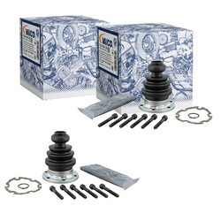 2X VAICO ACHSMANSCHETTEN SATZ GETRIEBESEITIG passend für AUDI 100 200 80 90 A4 A