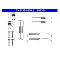 ATE 03.0137-9304.2 Zubehörsatz Bremsbacken Hinten für Ford Fiesta VI KA+