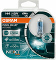 OSRAM H4 COOL BLUE® INTENSE NEXT GENERATION Duo Box 5000K Halogen Lampe 12V