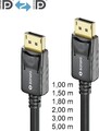DisplayPort Kabel 1.4 DP Kabel 8K@60Hz 4K@165Hz UHD WQHD PC Monitor 1m bis 5m