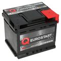 PKW Autobatterie 12 Volt 45Ah Eurostart SMF Starterbatterie ersetzt 44 50 52 Ah