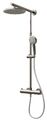 Schulte DuschMaster Rain D9640 Duschsystem Regendusche Thermostat edelstahlfarbe