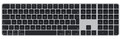 APPLE Magic Keyboard Touch ID Tastatur Ziffern­block QWERTZ DEUTSCH Schwarz NEU
