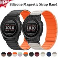 Für Garmin Fenix 8 E 7 7X 6 6X Pro 3 5 5X Plus 965 Silikon Magnet Armband Ersatz