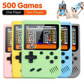 500 in 1 Retro Handheld Videospielkonsole Gameboy Einbaute klassische Spiele