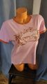 Chiemsee Surf  T-Shirt Gr.XL / 44 Rosa mit Aufdruck Baumwolle  Damen Brustw.51cm