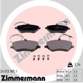 ZIMMERMANN Bremsbeläge Bremsbelagsatz Bremsklötze Vorne 24133.185.1