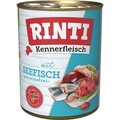 Rinti Pur Kennerfleisch mit Seefisch | 12x 800g Hundefutter nass