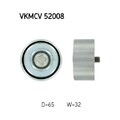 1x Umlenk-/Führungsrolle, Keilrippenriemen SKF VKMCV 52008 passend für DAF