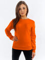 Sweatshirt Langarmshirt Pullover Pulli Basic Unifarben Classic Damen DSTREET