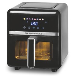 Heißluftfritteuse 5L Airfryer Heißluft Fritteuse Schwarz Digital GOURMETMAXX