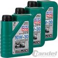 3x 1L LIQUI MOLY 1273 UNIVERSAL GARTENGERÄTE-ÖL 10W-30 RASENMÄHER 4-Takt-Öl