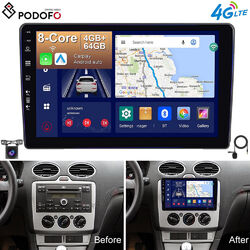 KAM+ Für Ford Transit Bus S-Max Focus Kuga Android 13.0 Autoradio CarPlay 4+64GB