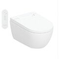 Geberit AquaClean Alba spülrandloses wandhängendes Dusch-WC - Weiß