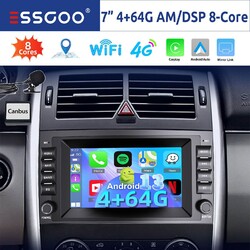 Android 14 Autoradio Navi Für Mercedes Benz A/ B-Klasse W245 W169 Carplay 4+64G