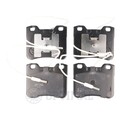 OPTIMAL Bremsbelagsatz Scheibenbremse BP-09490 für ZA 1A CITROËN PEUGEOT 106 AX