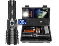Shadowhawk Taschenlampe Set LED Aufladbar Extrem Hell 500000 Lumen Outdoor