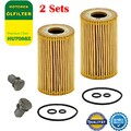 2Set HU7008Z ÖLFILTER FÜR AUDI A1 A3 A4 SKODA OCTAVIA VW GOLF PASSAT 1.6 2.0 TDI