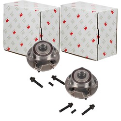 2X NK RADLAGER SATZ BEIDSEITIG PASSEND FÜR OPEL INSIGNIA LINKS+RECHTS | 763638