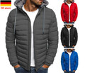 Winterjacke Steppjacke Wärmejacke Sport Jacke Sweatjacke Herren Warme Parka Step