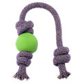 Beco Hundespielzeug Ball mit Seil "Ball on Rope" grün, diverse Größen, NEU