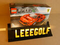 NEU + OVP Lego Speed Champions 76895 Ferrari F8 Tributo Rennwagen Sportwagen rot