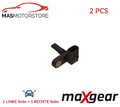 ABS SENSOR DREHZAHLFÜHLER PAAR VORNE HINTEN MAXGEAR 20-0298 2PCS A NEU