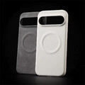 Leder Hülle für Google Pixel 9 8 7 Pro XL 8A 7A Harte Magsafe Handy Schutz Case