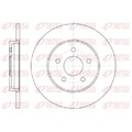 2x Bremsscheibe REMSA 6661.00 passend für FORD JAGUAR VW