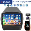 4+64G Android14 Apple Carplay Autoradio GPS NAVI DAB+ Für Hyundai ix35 2009-2015