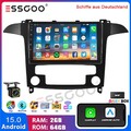 Für Ford S-Max 2007-2015 Android 15 Autoradio Apple Carplay GPS KAM 2G+64G DAB+