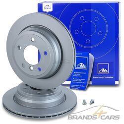 ATE 2x BREMSSCHEIBE BELÜ Ø300 HINTEN FÜR BMW 1-ER E81 3-ER E90 E91 E93 X1 E84### ORIGINAL ATE BREMSEN VOM KFZ-TEILE PROFI ###