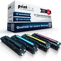 4x Kompatible Tonerkartuschen für HP Laserjet CE410X-CE413A - Drucker Pro Serie
