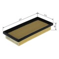 1x Luftfilter BOSCH F 026 400 507 passend für MITSUBISHI TOYOTA