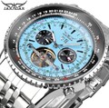 *  50mm Luxus Mechanische Automatik  Armbanduhr Chronograph Datum Herren 