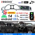 8.8" 6+128G Carplay Für Audi A6 C6 4F MMI 2G 2005-2009 Android DAB Autoradio GPS