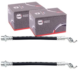 2x A.B.S. BREMSSCHLÄUCHE HINTEN AUßEN LINKS + RECHTS passend für TOYOTA URBAN