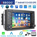 Autoradio 32G Android 13 Carplay Navi RDS Für VW Touareg T5 Transporter Multivan