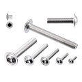 Linsenkopfschrauben Flansch DIN ISO 7380-2 Torx Edelstahl A2 V2A M3 M4 M5 M6 M8