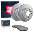 JP BREMSSCHEIBEN 282mm + BELÄGE VORNE passend für VW T4 BUS TRANSPORTER MULTIVAN
