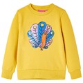 Kinder Sweatshirt mit Pfau aus Pailletten Langarmshirt Pullover Pulli Shirt vida