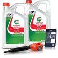 10 L LITER CASTROL GTX ULTRACLEAN 10W-40 A/B MOTOREN-ÖL MOTOR-ÖL 51124283
