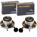 2x DENCKERMANN RADLAGER-SATZ mit ABS-RING VORNE passend für FORD C-MAX FOCUS LIN