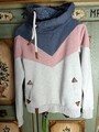 Naketano Damen Pullover – Größe M (38/10) – Mehrfarbig, Stylischer Hoodie