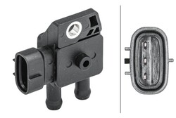 vor Rußpartikelfilter HELLA 6PP 009 409-291 Sensor, Abgasdruck für HYUNDAI,KIA,N