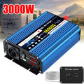 12V auf 230V Spannungswandler 3000W 1500W Reiner Sinus Wechselrichter Inverter 