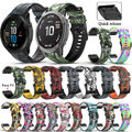 Für Garmin Fenix 7 7X 5 5X Plus 6 6X 3HR EPIX Pro 965 Silikon Armband Quick Fit