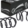 2x CS Germany 14.504.219 Fahrwerksfedern Hinten für FORD FOCUS III